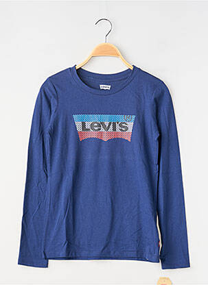 Tricou mâneci lungi mâneci lungi albastru LEVI'S băiat