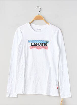 Tricou mâneci lungi mâneci lungi alb LEVI'S băiat