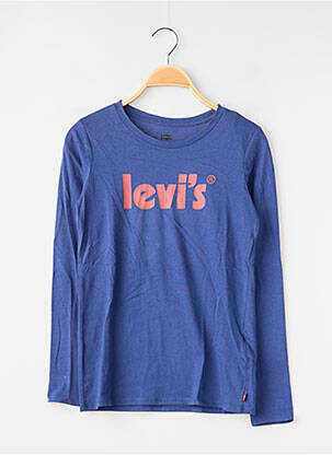 Tricou mâneci lungi mâneci lungi albastru LEVI'S băiat