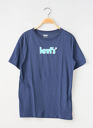 Tricou croială dreaptă mâneci scurte albastru LEVI'S băiat