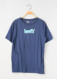 Tricou croială dreaptă mâneci scurte albastru LEVI'S băiat