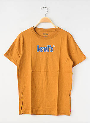 Tricou croială dreaptă mâneci scurte galben LEVI'S băiat