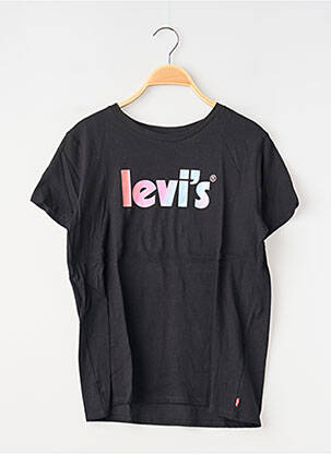 Tricou negru LEVIS fată