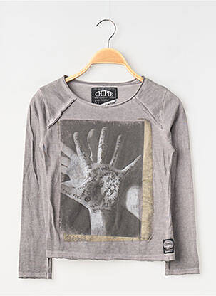 Top gri CHIPIE fată