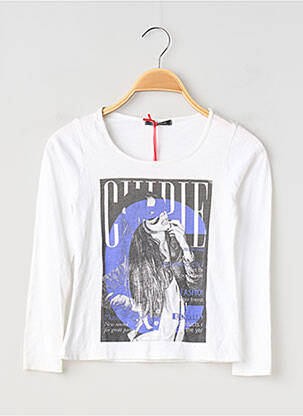 Tricou alb CHIPIE fată