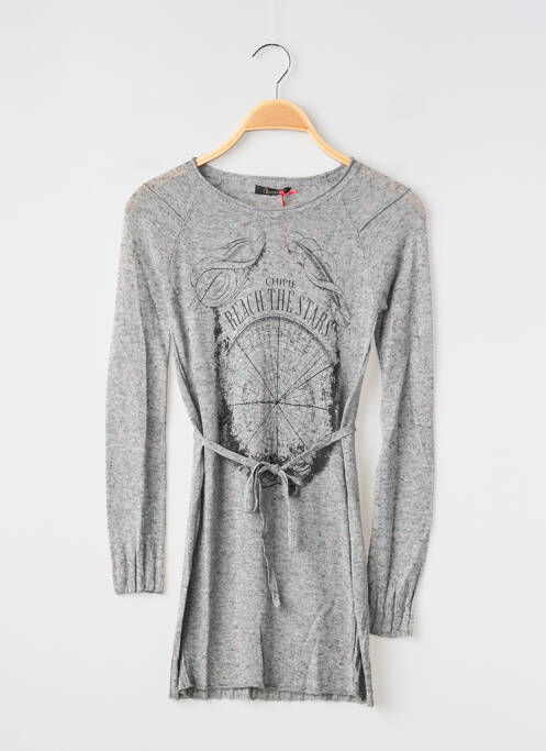 Rochie midi gri CHIPIE fată