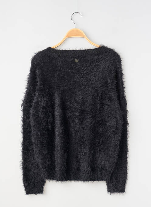 Pulover negru TEDDY SMITH fată