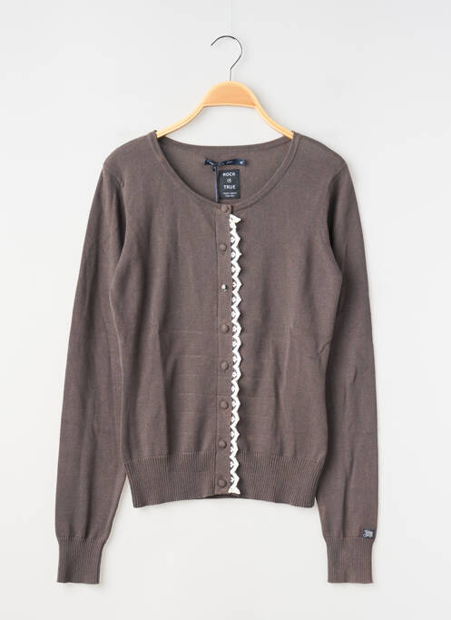 Vestă cu mâneci lungi gri TEDDY SMITH fată