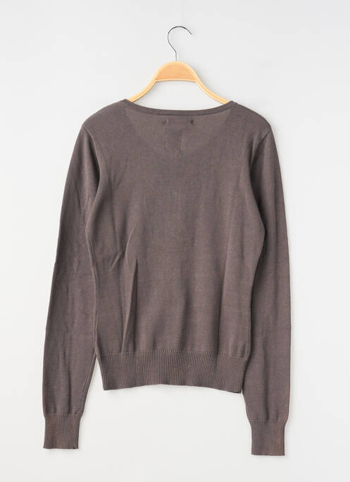 Vestă cu mâneci lungi gri TEDDY SMITH fată