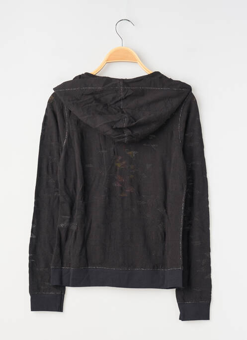 Vestă cu mâneci lungi negru CHIPIE fată