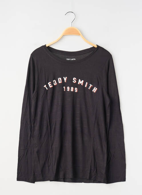 Tricou negru TEDDY SMITH copil