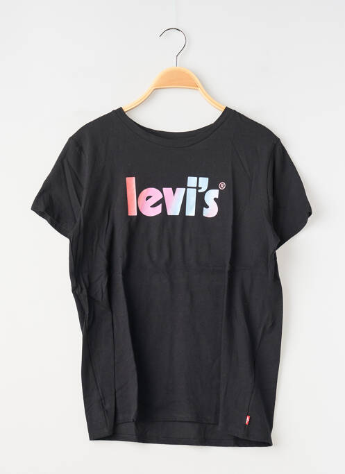 Tricou negru LEVIS fată