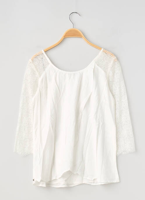 Top alb TEDDY SMITH fată