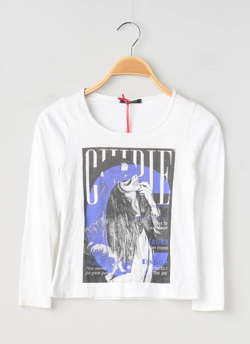 Tricou alb CHIPIE fată