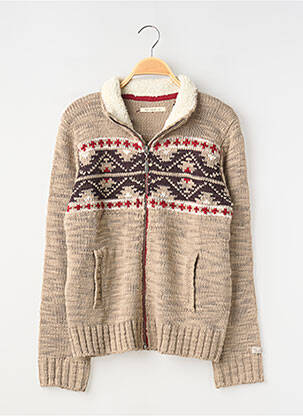 Vestă cu mâneci lungi bej TEDDY SMITH băiat