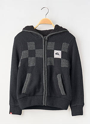 Vestă cu mâneci lungi mâneci lungi negru QUIKSILVER băiat