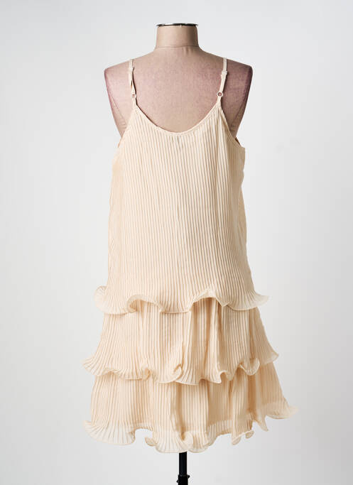 Rochie midi bej VERO MODA femeie