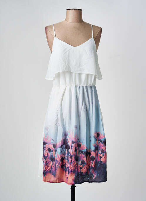 Rochie midi alb VERO MODA femeie