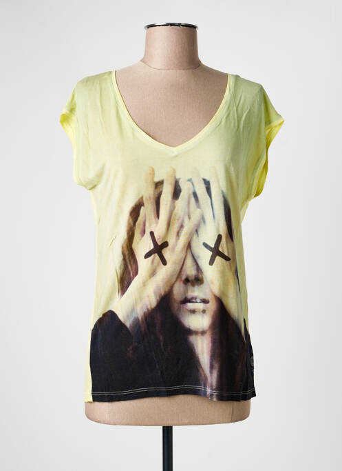 Top galben CHIPIE femeie