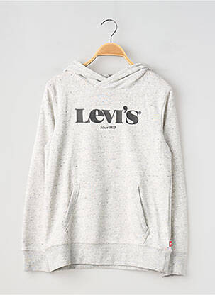 Hanorac cu glugă gri LEVIS băiat