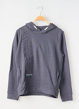 Hanorac cu glugă albastru TEDDY SMITH băiat