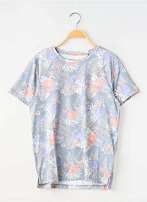 Tricou imprimeu fantezie mâneci scurte albastru TEDDY SMITH băiat