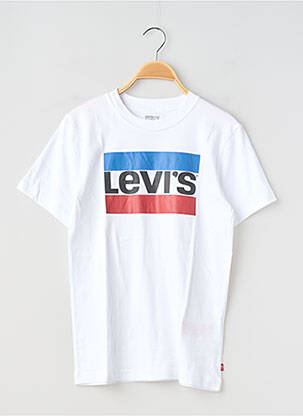 Tricou alb LEVIS băiat