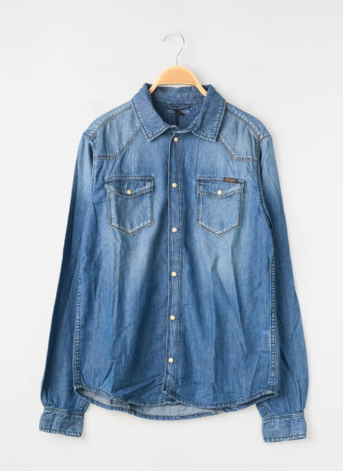 Cămașă cu mâneci lungi albastru TEDDY SMITH băiat