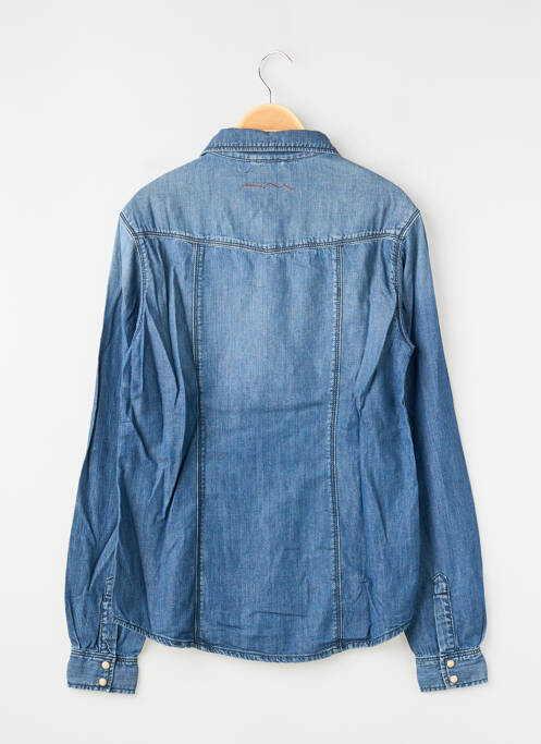 Cămașă cu mâneci lungi albastru TEDDY SMITH băiat