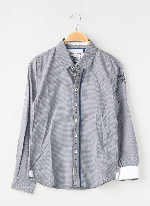 Cămașă cu mâneci lungi negru TEDDY SMITH băiat