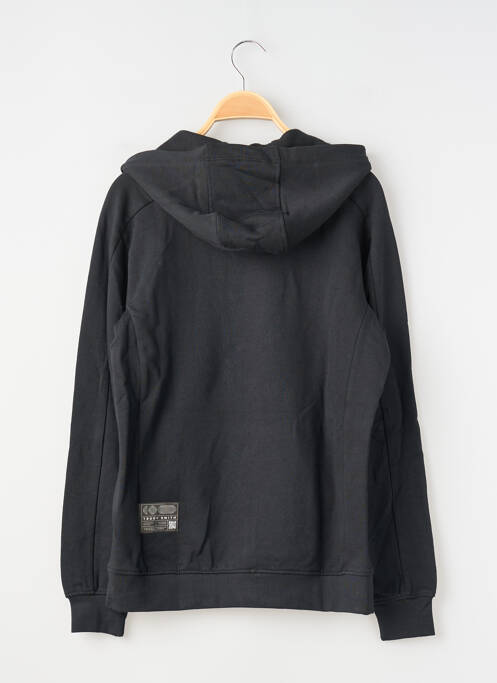 Hanorac cu glugă negru TEDDY SMITH băiat