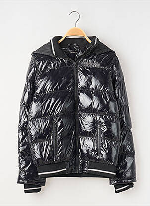 Geacă matlasată negru TEDDY SMITH fată