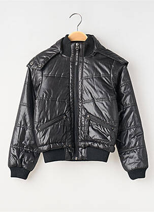 Geacă matlasată negru TEDDY SMITH fată