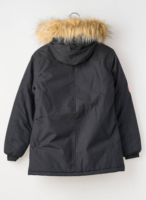 Parka negru NORTH VALLEY băiat