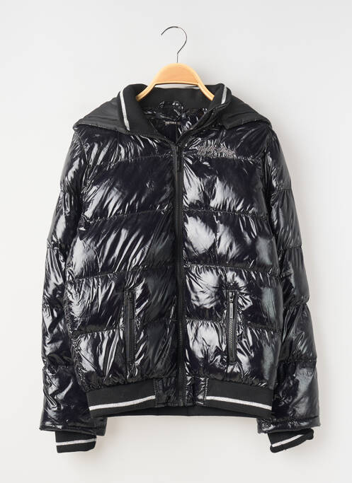 Geacă matlasată negru TEDDY SMITH fată