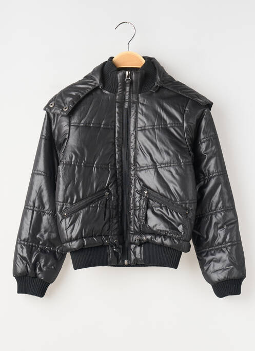 Geacă matlasată negru TEDDY SMITH fată