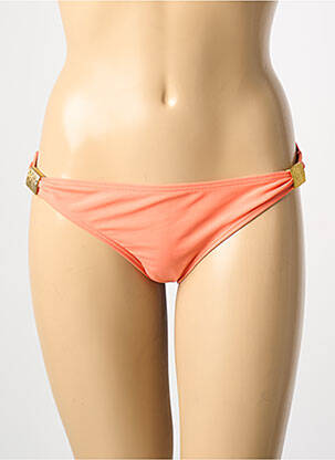 Chiloți de baie roz PIECES femeie