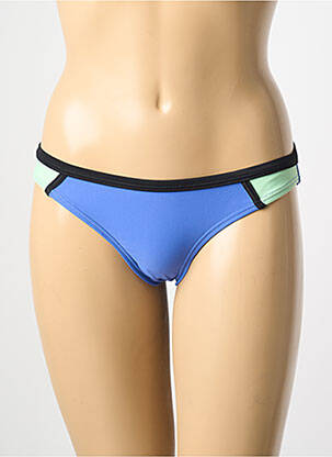 Chiloți de baie țesătură satinată chiloți albastru PIECES femme