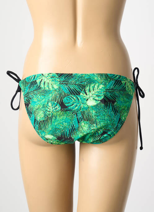 Chiloți de baie verde PIECES femeie