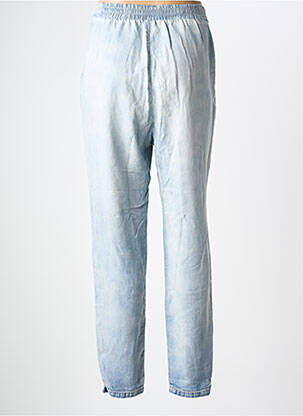 Pantalon slim talie elastică mărime normală albastru VERO MODA femeie