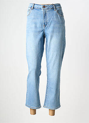 Blugi cu croială dreaptă albastru KAFFE femeie