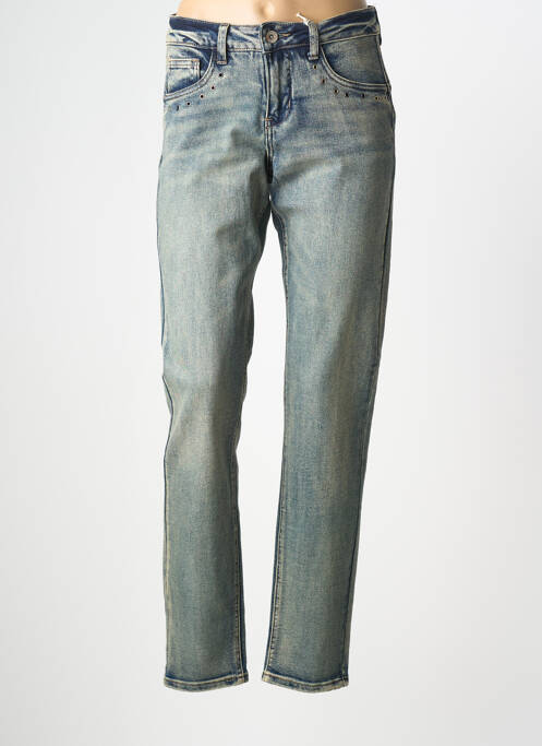 Blugi cu croială slim albastru CREAM femeie