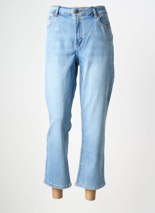 Blugi cu croială dreaptă albastru KAFFE femeie