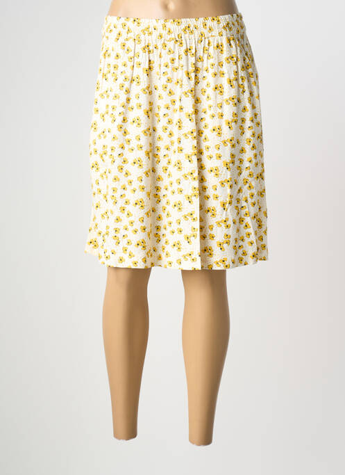 Fustă midi galben KAFFE femeie