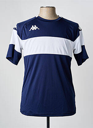 Tricou croială dreaptă mâneci scurte albastru KAPPA bărbat
