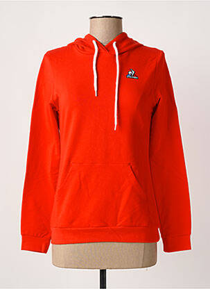 Hanorac cu glugă roșu LE COQ SPORTIF femeie