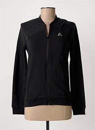 Jachete casual guler rotund negru LE COQ SPORTIF femme