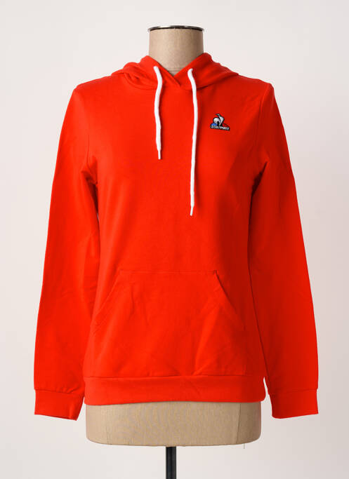 Hanorac cu glugă mâneci lungi mâneci lungi roșu LE COQ SPORTIF femme