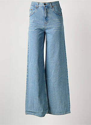 Blugi cu croială evazată albastru MARGAUX LONNBERG femeie