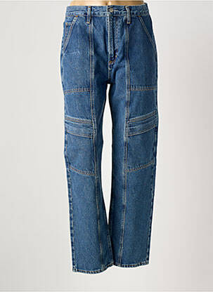 Blugi cu croială dreaptă albastru AGOLDE femeie